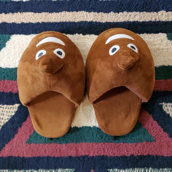 Brown Emotional Support Slippers 💩 - Picture 2 of 5
